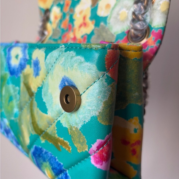 Kurt Geiger London mini Kensington floral leather bag - Picture 11 of 12